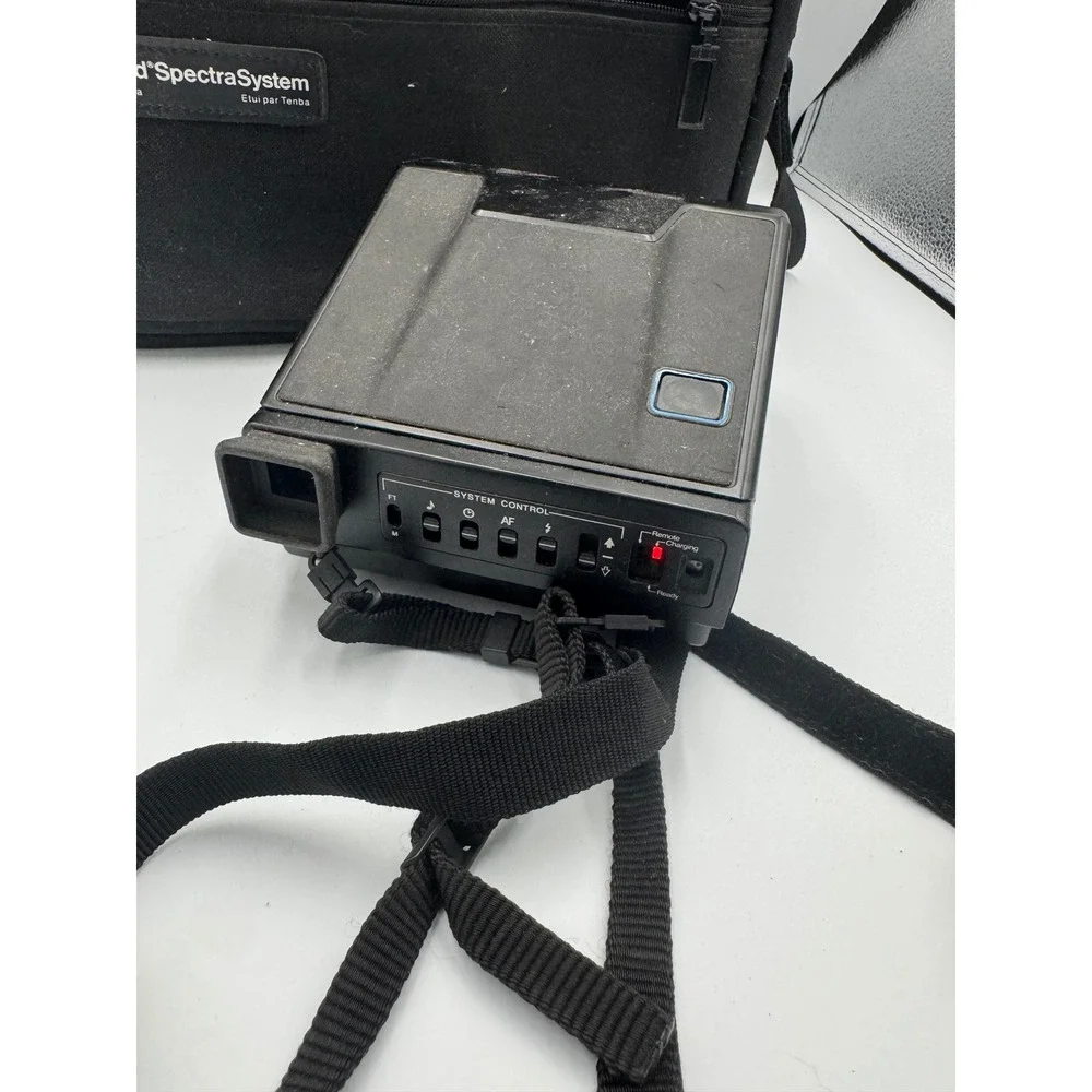 Polaroid Spectra System SE Instant Film Camera Bundle with Tenba Bag  works 8